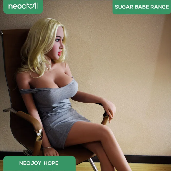 Neodoll Sugar Babe Male Sex Toys Neodoll Sugar babe Hope Realistic Sex Doll Gel Breast Uterus 158cmTan