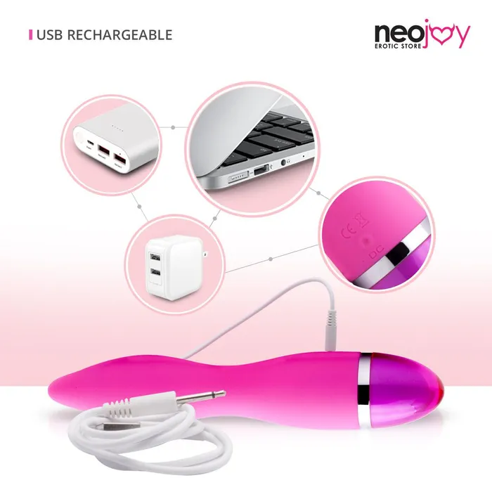 Neojoy NeoJoy 9 Function Vibrator Silicon USB Rechargeable Female Sex Toys