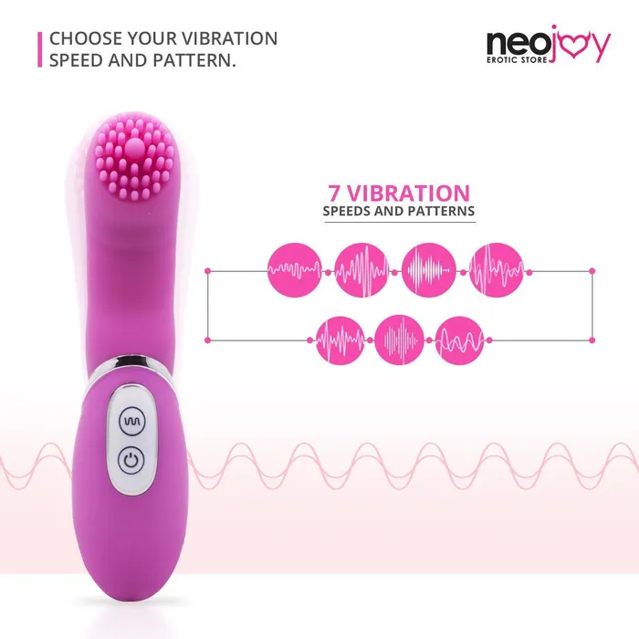 Neojoy Neojoy Gspot 10 Vibration functions Silicone Clitoral Stimulator Pink Vibrators