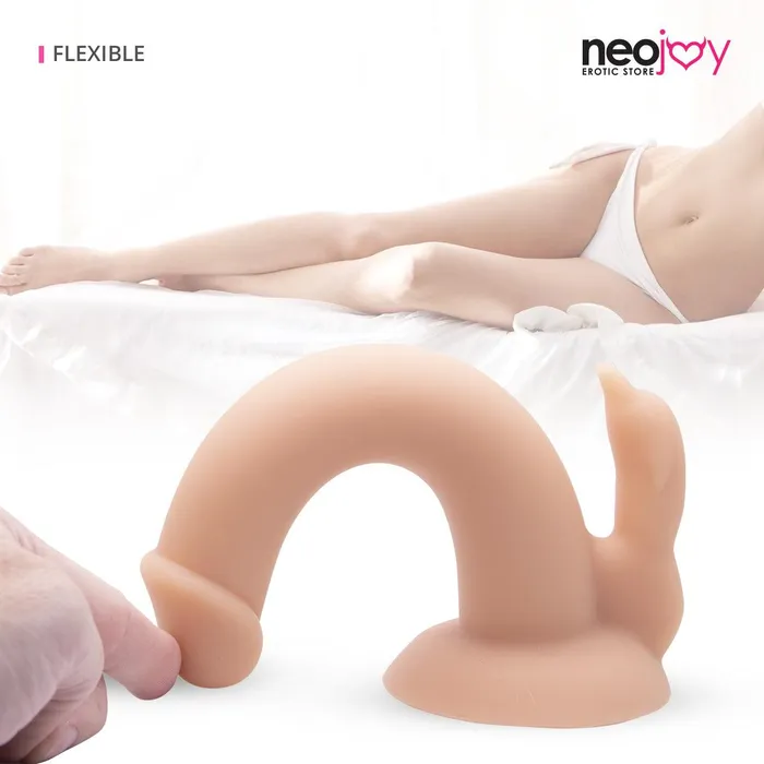 Neojoy Rabbit Dildo Dual Stimulator 22cm 87 inch Neojoy Dildos