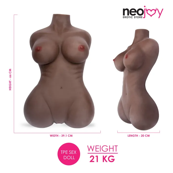 Neojoy Realistic Fantasy Sex Doll with Ass Vagina TPE Large21kg Neojoy Male Sex Toys