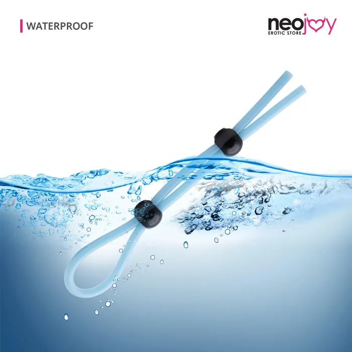 Neojoy Vibrators Neojoy Long Silicone Lasso 6mm Blue Orange