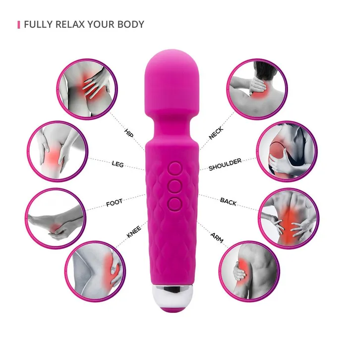 Neojoy Vibrators Neojoy Magic MiniWand vibe Pink V2Massager