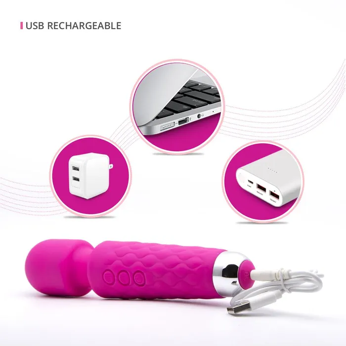 Neojoy Vibrators Neojoy Magic MiniWand vibe Pink V2Massager Neojoy Vibrators Neojoy Magic MiniWand vibe Pink V2Massager