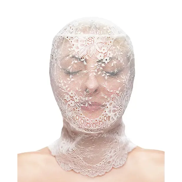 New Sensations Novelties Inc Couples Hustler Taboo Lace Hood White