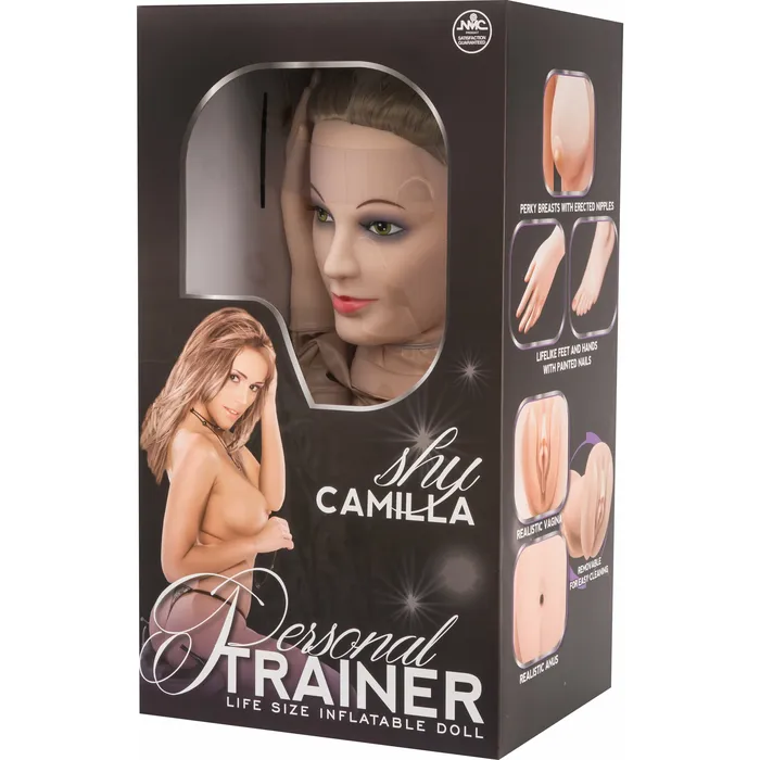 NMC Shy Camilla Personal Trainer Life Size Inflatable Doll Male Sex Toys