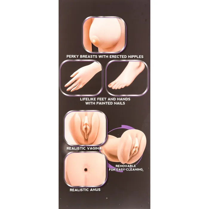 NMC Shy Camilla Personal Trainer Life Size Inflatable Doll Male Sex Toys