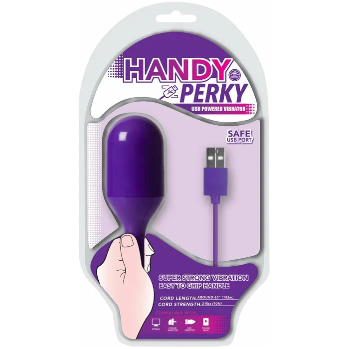 NMC Vibrators NMC Handy Perky Bullet Vibrator Rechargeable Purple