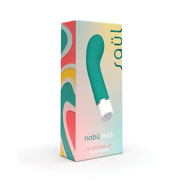Nobu Mini Saul GSpot Bullet Teal Bodispa INC Female Sex Toys Nobu Mini Saul GSpot Bullet Teal Bodispa INC Female Sex Toys