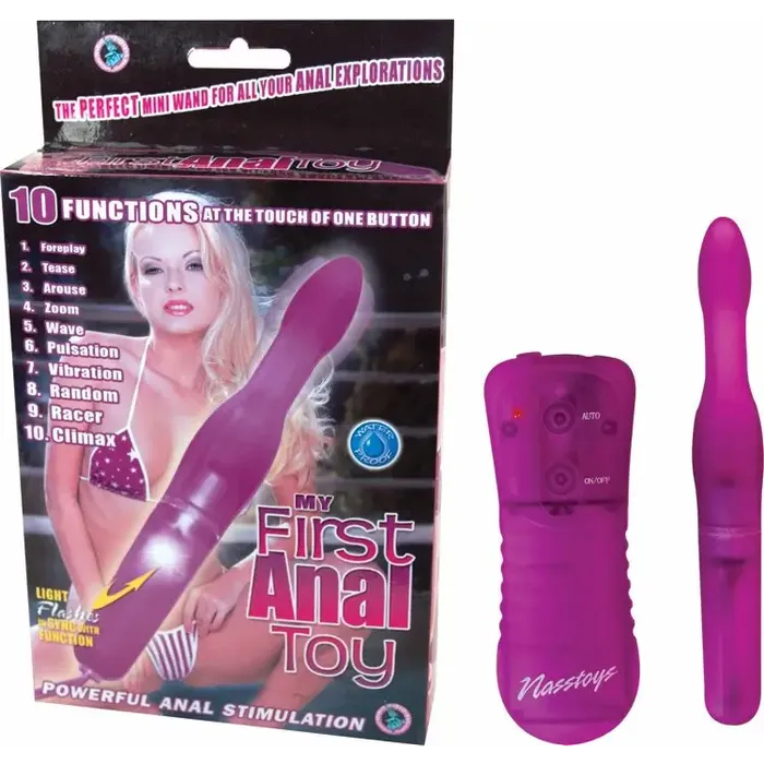 Novelties By Nasswalk Female Sex Toys My First Anal Toy Multispeed Waterproof Purple Novelties By Nasswalk Female Sex Toys My First Anal Toy Multispeed Waterproof Purple