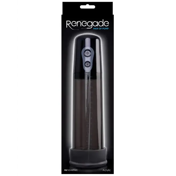 NS Novelties Anal Renegade Man Up Pump Black