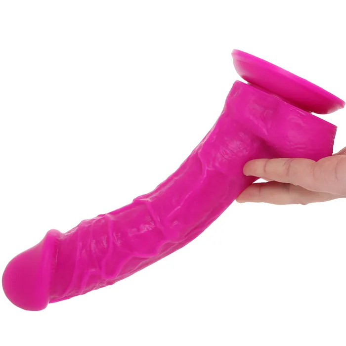 ns novelties Dildos Colours 8 Inch Dual Density Silicone Dildo in Purple ns novelties Dildos Colours 8 Inch Dual Density Silicone Dildo in Purple