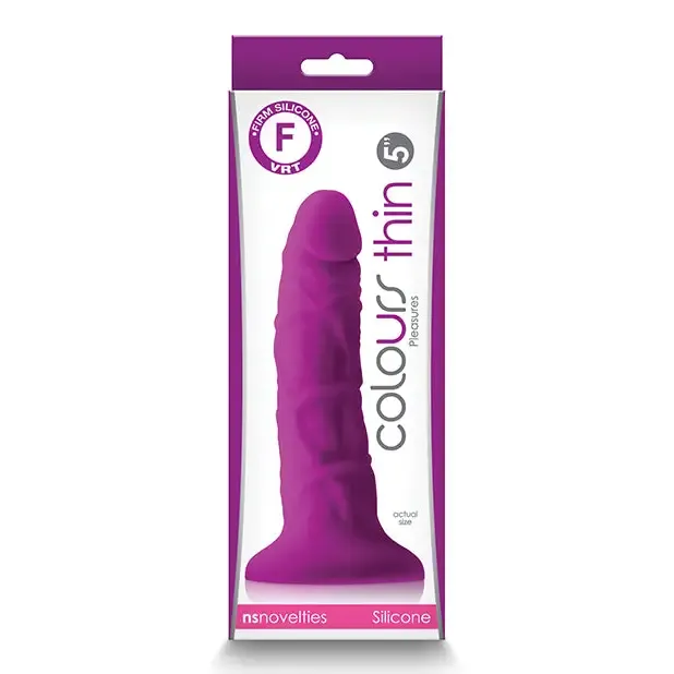 NS Novelties Dildos Colours Pleasures Thin 5 in Dildo