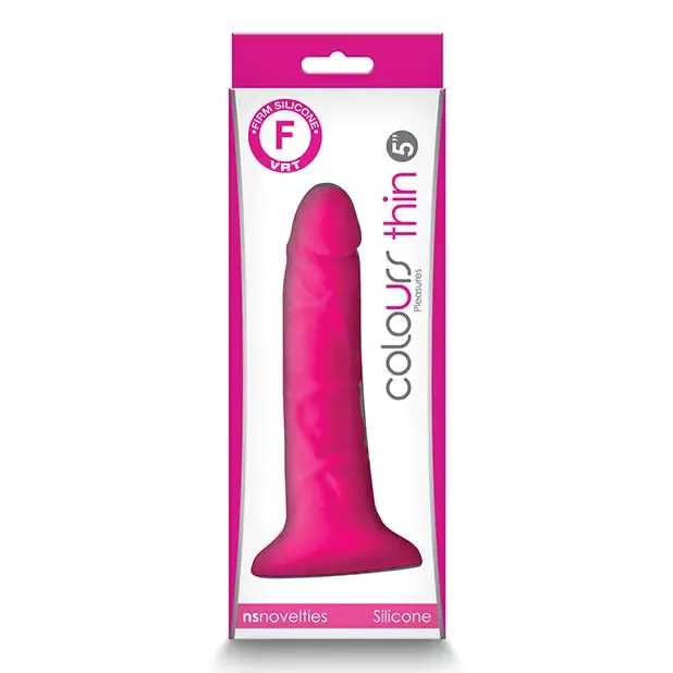 NS Novelties Dildos Colours Pleasures Thin 5 in Dildo NS Novelties Dildos Colours Pleasures Thin 5 in Dildo