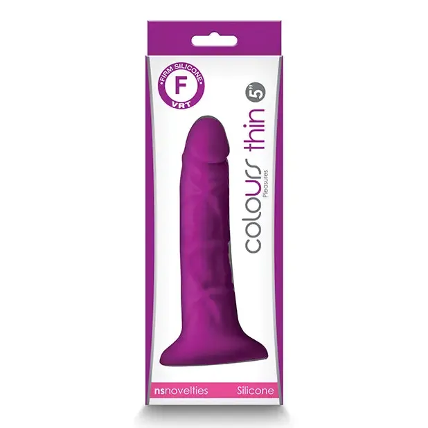 NS Novelties Dildos Colours Pleasures Thin 5 in Dildo NS Novelties Dildos Colours Pleasures Thin 5 in Dildo