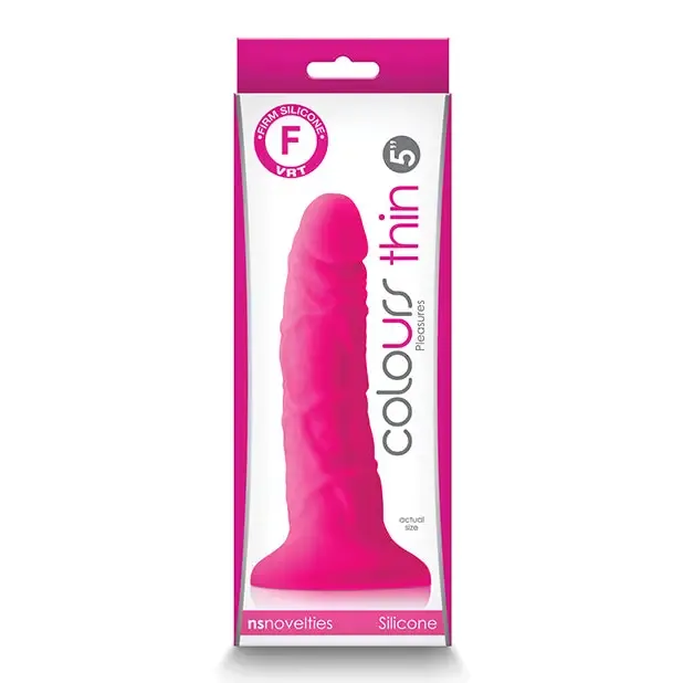 NS Novelties Dildos Colours Pleasures Thin 5 in Dildo NS Novelties Dildos Colours Pleasures Thin 5 in Dildo