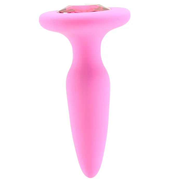 ns novelties Glams Mini Pink Gem Silicone Butt Plug Anal ns novelties Glams Mini Pink Gem Silicone Butt Plug Anal