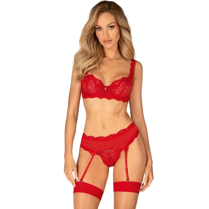 OBSESSIVE Anal OBSESSIVE AMOR CHERRIS SET 3 PIECES SM