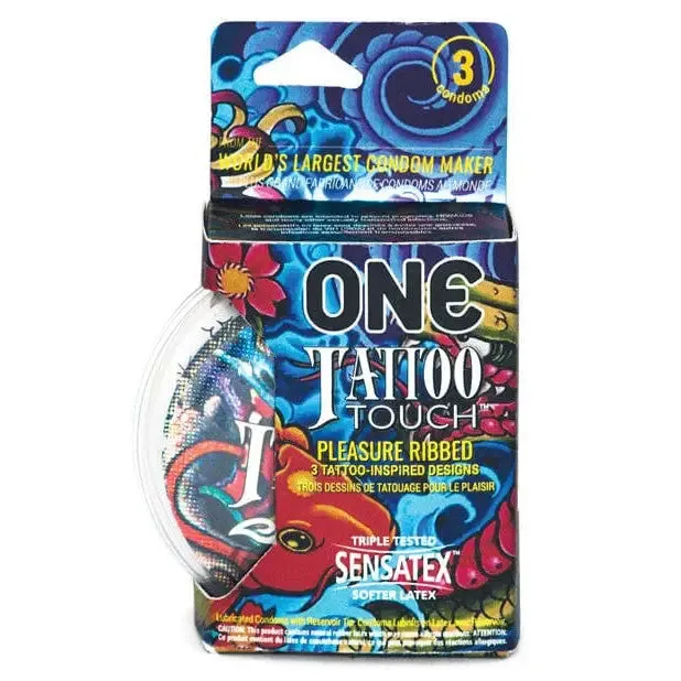 ONE One Tattoo Touch Condoms Vibrators