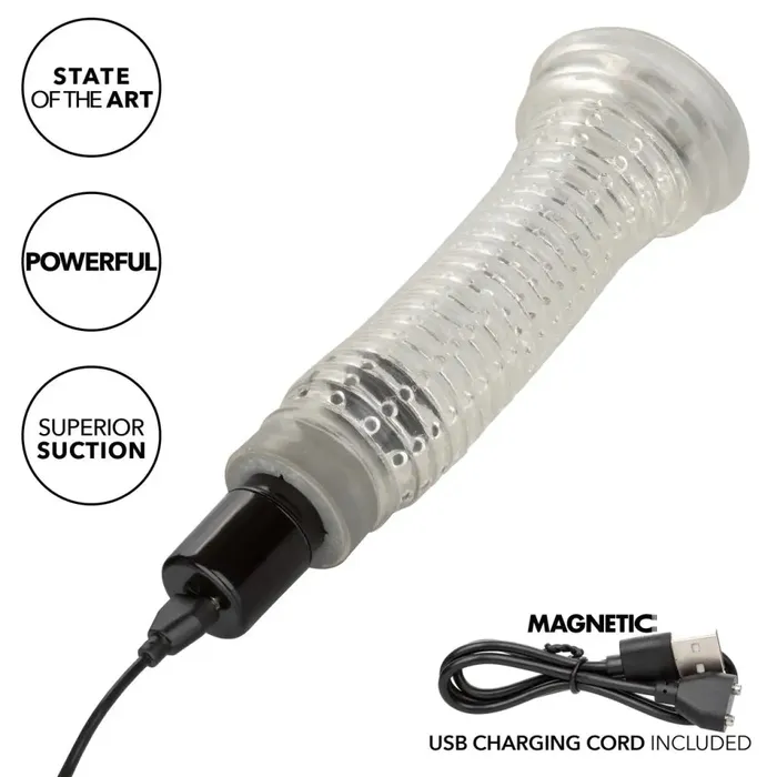 Optimum Series Vibro Air Pump CalExotics Male Sex Toys