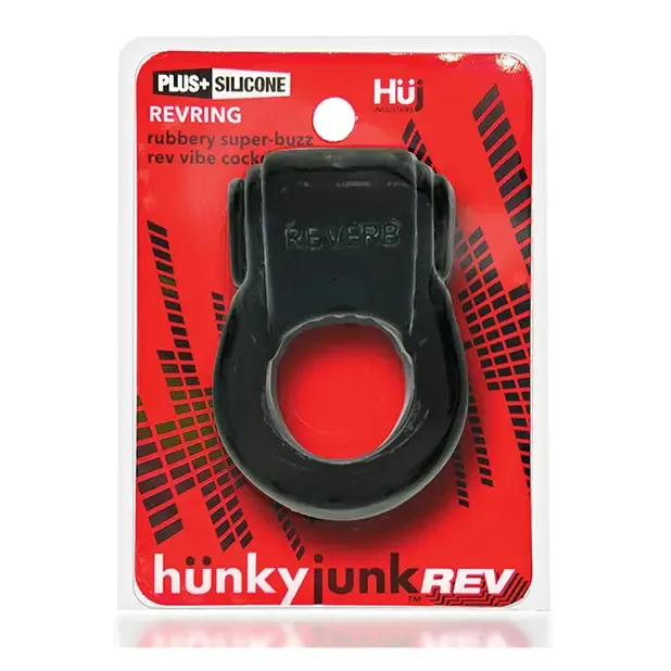 OXBALLS Hunkyjunk Revring Cockring with Bullet Vibrator Female Sex Toys