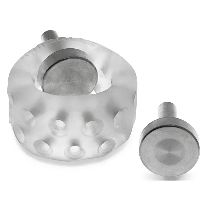 Oxballs OXBALLS Airball Electro Clear Ice Dildos Oxballs OXBALLS Airball Electro Clear Ice Dildos