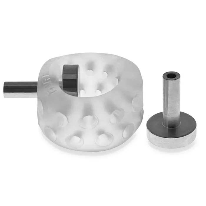 Oxballs OXBALLS Airball Electro Clear Ice Dildos Oxballs OXBALLS Airball Electro Clear Ice Dildos