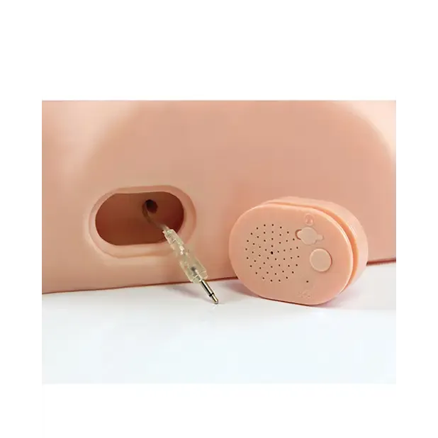 PDX Male Dirty Talk Interactive Fuck Him Silly Rechargeable Vibrating Masturbator With Posable Cock Beige PDX Male Male Sex Toys