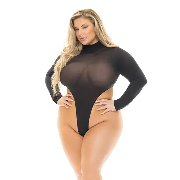 Pink Lipstick High Af Body Suit Black Qn Rene Rofe Anal