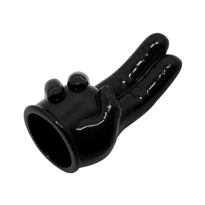 Power Head Wand Massager Head Double Finger Female Sex Toys