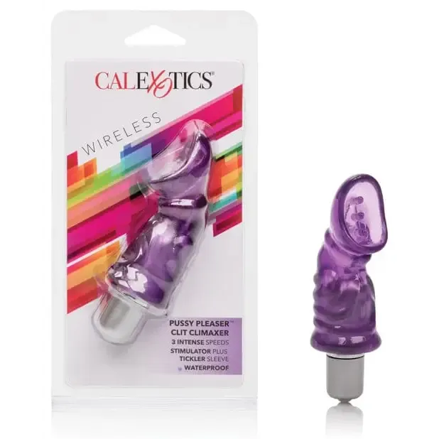 Pussy Pleaser Clit Climaxer Purple CalExotics Vibrators