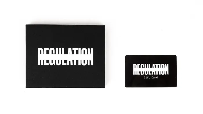 REGULATION REGULATION Gift Card Gift Box Vibrators