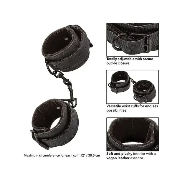 Restraints CalExotics Boundless Wrist Cuffs Black