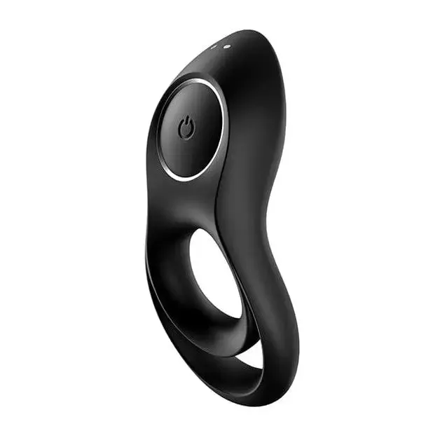 Satisfyer Vibrators Satisfyer Legendary Duo Ring Vibrator Black