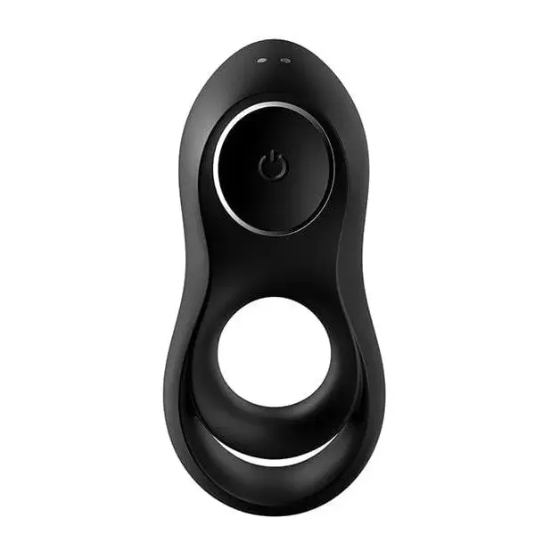 Satisfyer Vibrators Satisfyer Legendary Duo Ring Vibrator Black