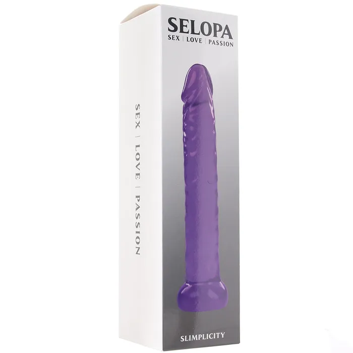 Selopa Slimplicity 5 Inch Dildo in Purple Evolved Novelties Dildos