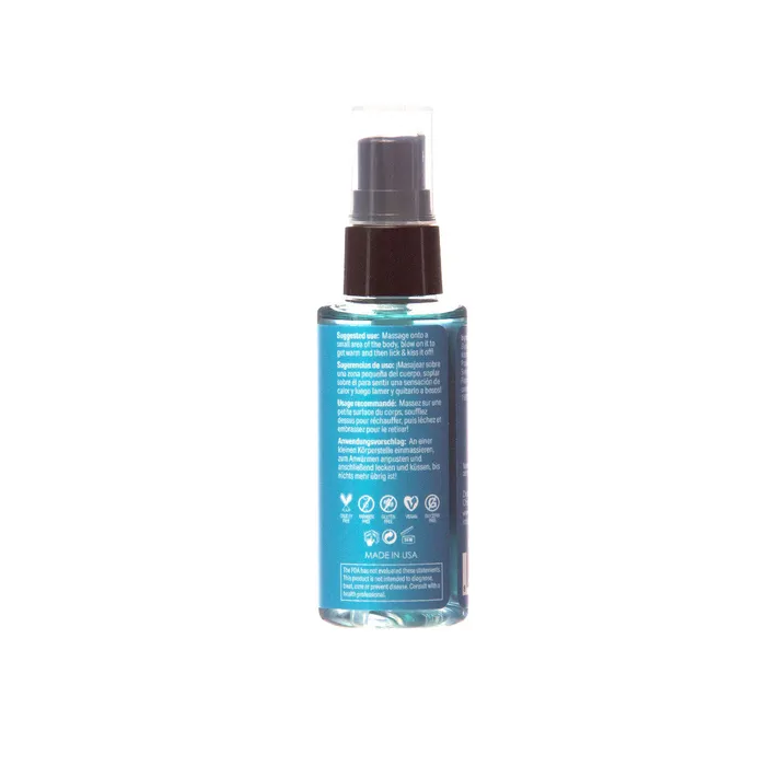 Sensuva Sizzle Lips Warming Edible Gel Blueberry Ice Pop 2 oz Sensuva Anal
