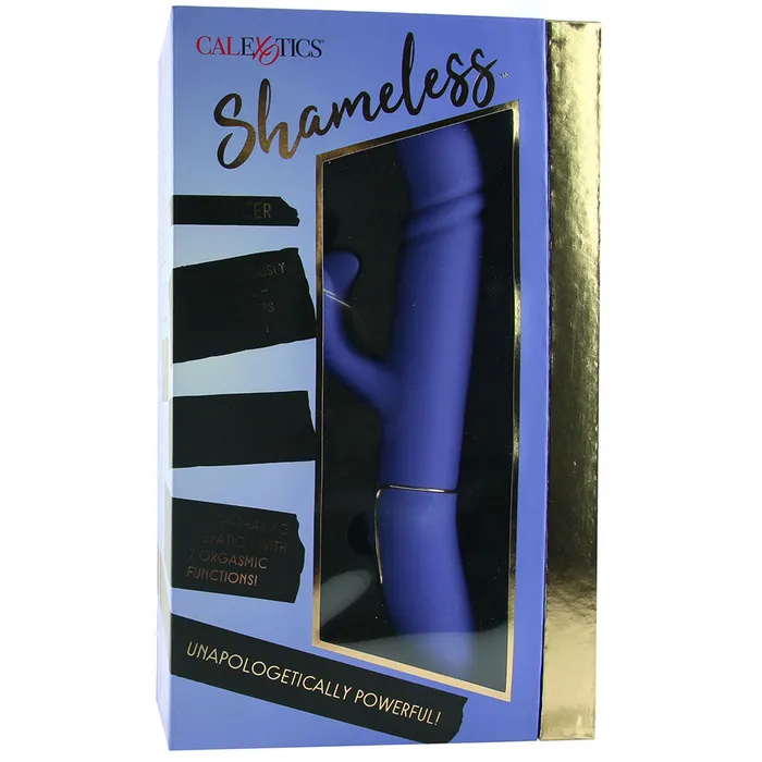 Shameless Seducer Super Powered Thrusting Rabbit Vibe CalExotics Female Sex Toys