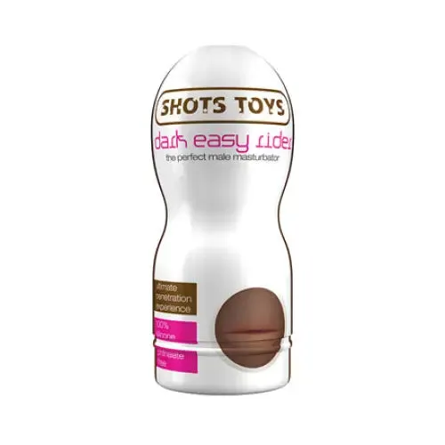 SHOTS AMERICA Male Sex Toys Shots Dark Easy Rider Mouth Masturbator Brown SHOTS AMERICA Male Sex Toys Shots Dark Easy Rider Mouth Masturbator Brown