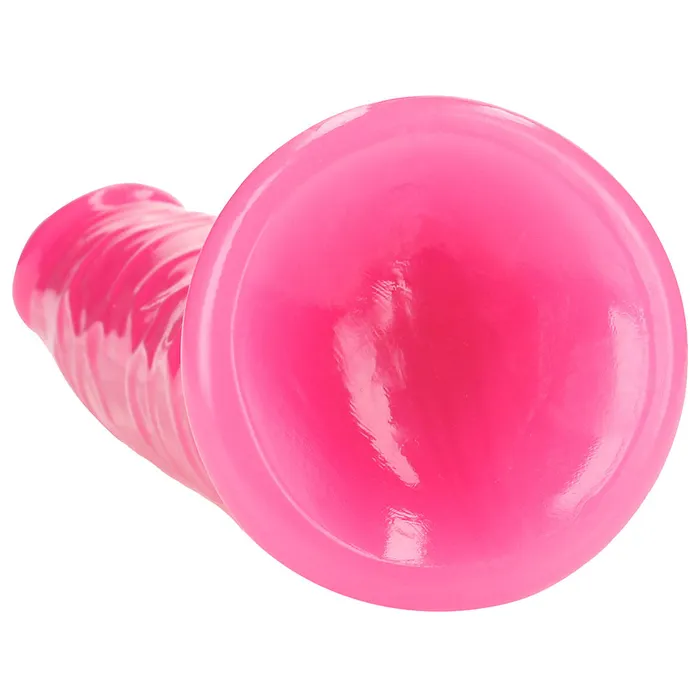 Shots Toys Dildos RealRock Glow In The Dark 10 Inch Slim Dildo in Pink Shots Toys Dildos RealRock Glow In The Dark 10 Inch Slim Dildo in Pink