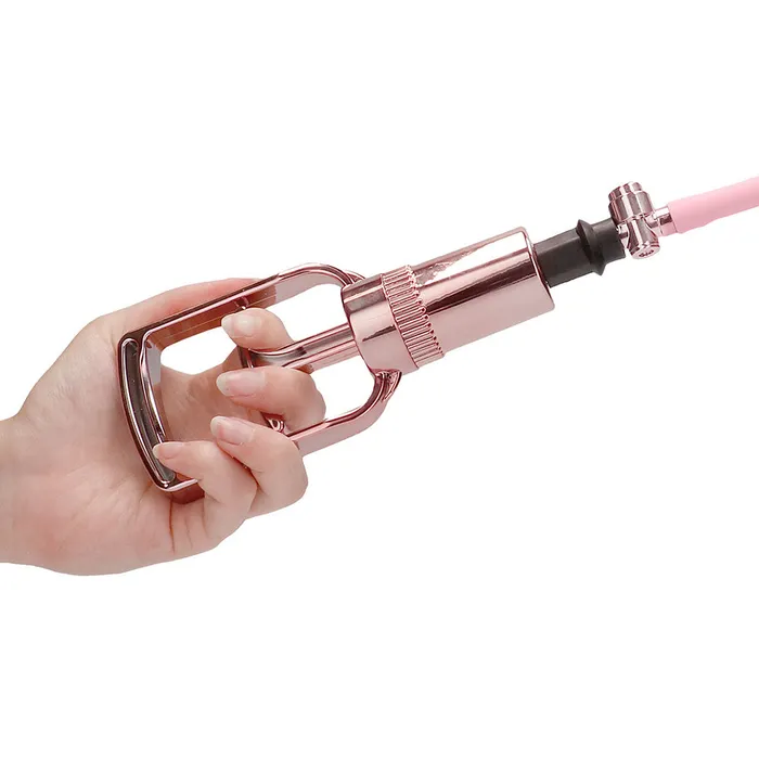 Shots Toys Female Sex Toys Pumped Rose Gold Clitoral Nipple Pump Set in Large Shots Toys Female Sex Toys Pumped Rose Gold Clitoral Nipple Pump Set in Large