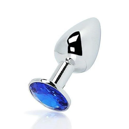 Small Jewelled Metal Butt Plug Yoni Anal