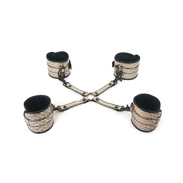 Spartacus Spartacus Faux Leather Wrist Ankle Restraints Whog Tie Couples