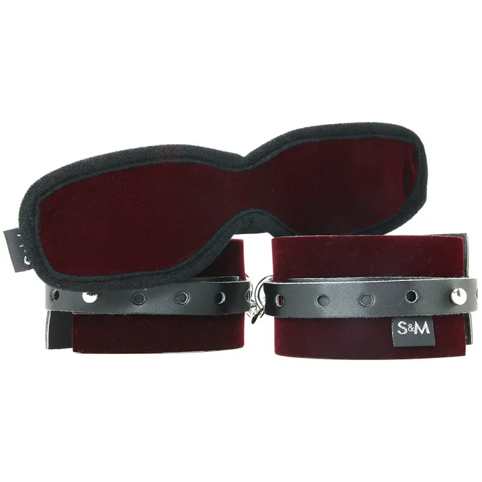 Sportsheets Couples Enchanted Cuffs Blindfold Kit