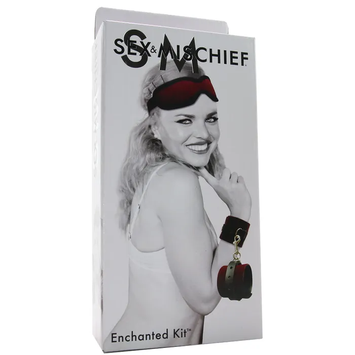 Sportsheets Couples Enchanted Cuffs Blindfold Kit Sportsheets Couples Enchanted Cuffs Blindfold Kit