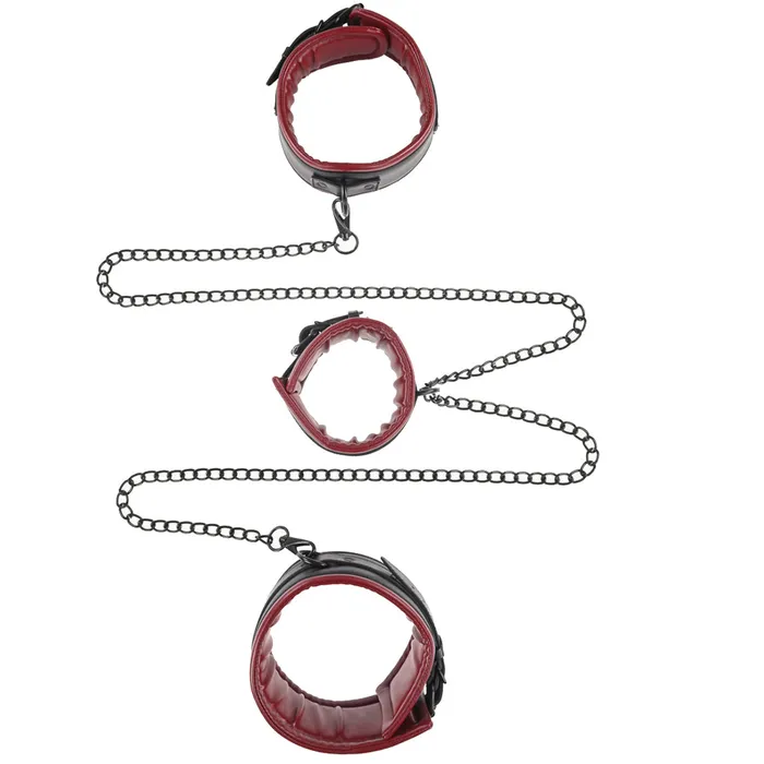 Sportsheets Couples Saffron Chained and Tamed Restraint Kit Sportsheets Couples Saffron Chained and Tamed Restraint Kit