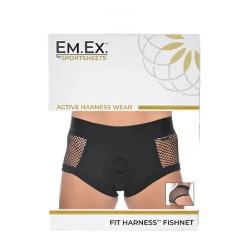 Sportsheets International Inc Female Sex Toys Sportsheets EmEx Fit Harness Fishnet S Sportsheets International Inc Female Sex Toys Sportsheets EmEx Fit Harness Fishnet S