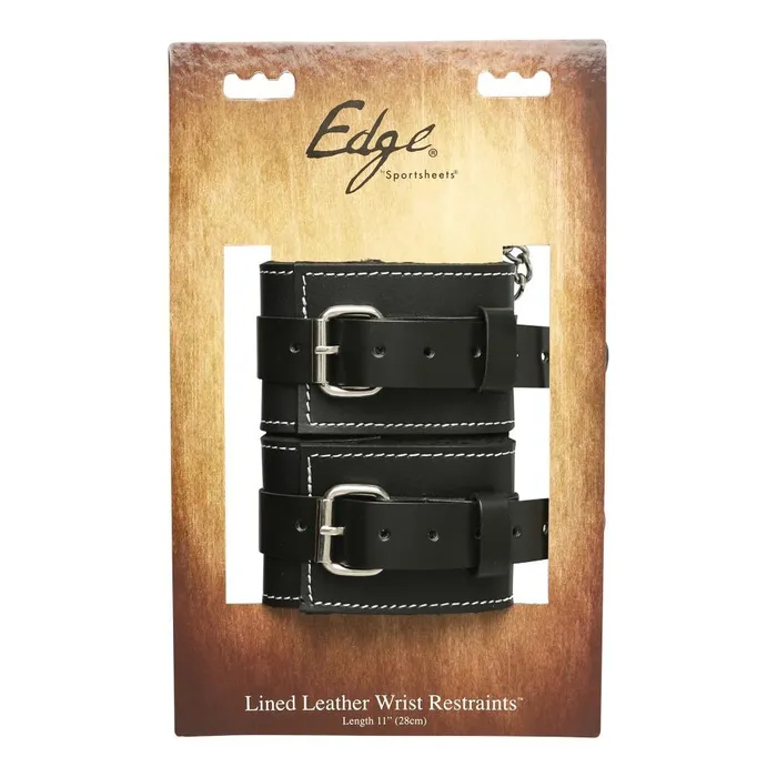 Sportsheets Restraints Sportsheets Bondage Leather Wrist Restraints