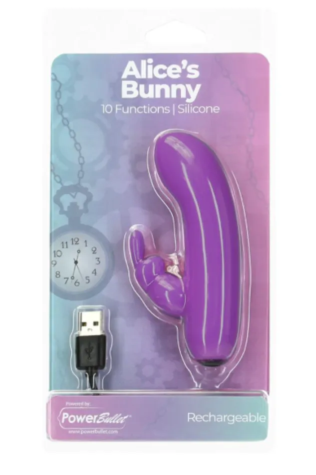 Swan Female Sex Toys Alices Bunny Mini Vibrator