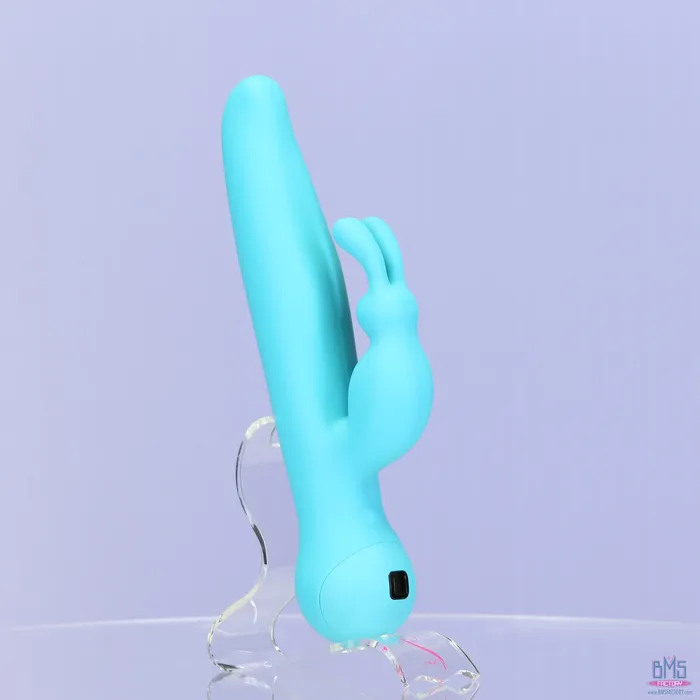 Swan Touch Duo Dual Rabbit Vibrator Rechargeable Teal Swan Vibrators